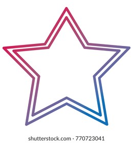 game star isolated icon