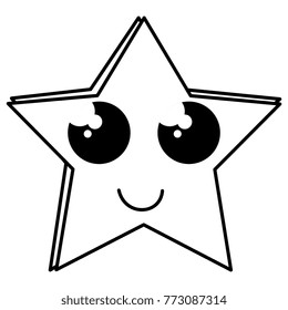 game star kawaii character