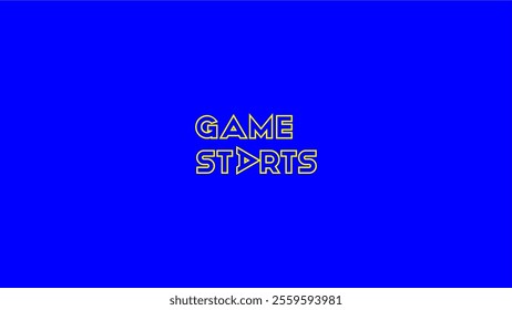 Game starts Vector Artworks - corporate Logo