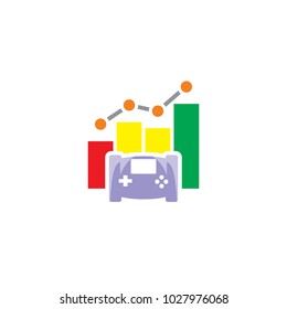 Game Stat Logo Icon Design