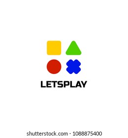 Game Station Logo Icon Vector Template