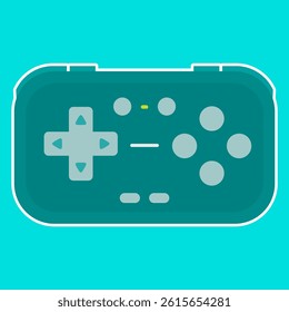 game stick controller vector illustration