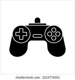 game stick icon on white background