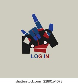 vectores vectores de logotipo de stick 10