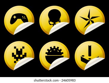 game sticker collection
