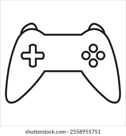 Game stock icon outline vector