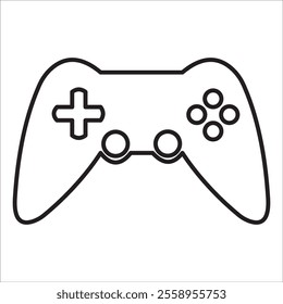 Game stock icon outline vector