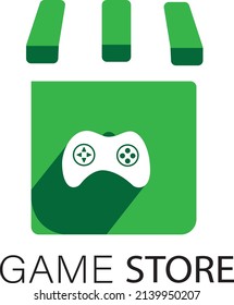 Game store logo for design