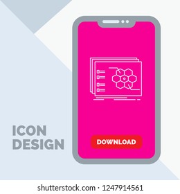 Game, strategic, strategy, tactic, tactical Line Icon in Mobile for Download Page