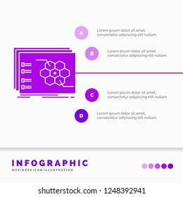 Game, strategic, strategy, tactic, tactical Infographics Template for Website and Presentation. GLyph Purple icon infographic style vector illustration.