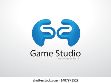 Game Studio Creative Design Logo