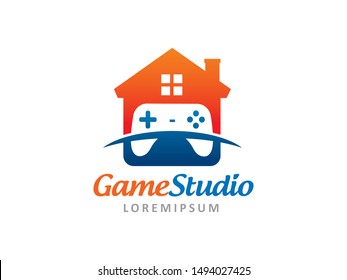 Game Studio logo symbol or icon template