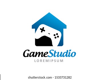 Game Studio logo symbol or icon template