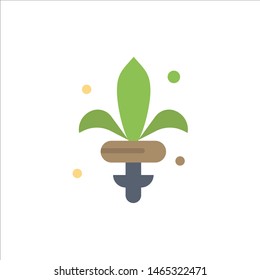 Game, Sword, Weapon, Madrigal  Flat Color Icon. Vector icon banner Template. Vector Icon Template background