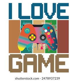 game t shirt design and game