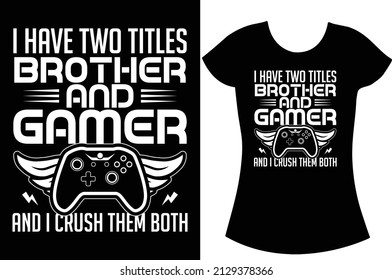 Game t shirt design. gamer t shirt for men. svg