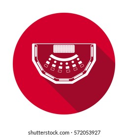 Game table flat icon