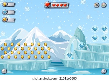 Eine Spielvorlage, die eine Hintergrundgrafik schneidet