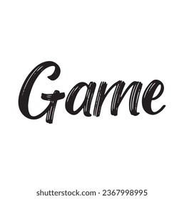 game text on white background.