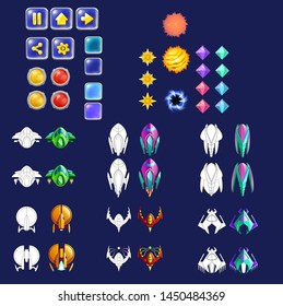 Game Texture "Space adventure set" 
