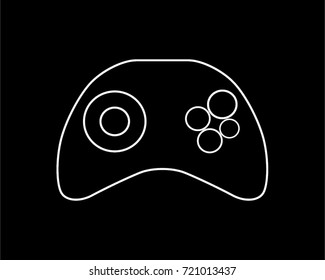 game thin line icon