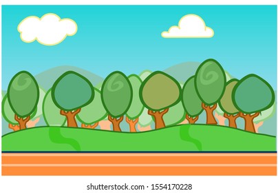 game tiable background  cartoon vector