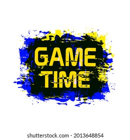 Spielzeit mit Schriftdesign.