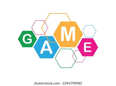 Game time with font design.