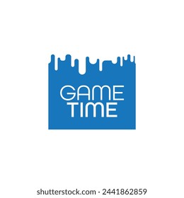 Game time with font design.
