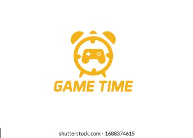 Game time logo icon template