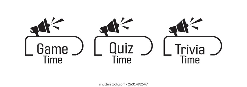 game time, quiz time, trivia time	