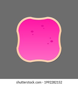 Game UI Button Window Pop Up Royal Gold Pink Princess Vector Design