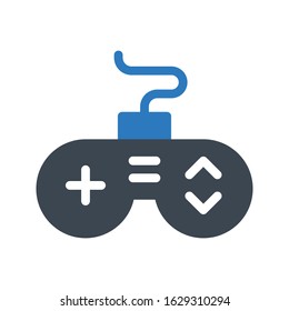 game vector glyph color icon 