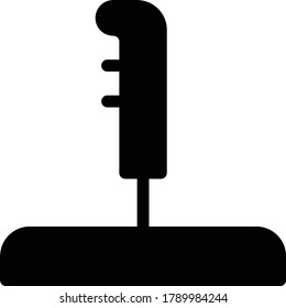 game vector glyph flat icon 