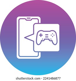 Icono vector de juego. Se puede usar para imprimir, móviles y aplicaciones web.