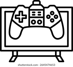Game vector icon. Can be used for printing, mobile and web applications.