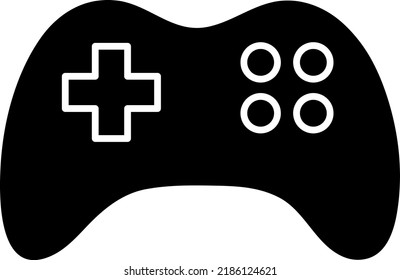 ilustración del icono del vector del juego en fondo blanco..eps
