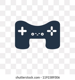 Game vector icon isolated on transparent background, Game transparency concept can be used web and mobile