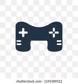 Game vector icon isolated on transparent background, Game transparency concept can be used web and mobile