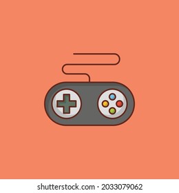 ilustración del vector de juego en un fondo transparente. Símbolos de calidad premium. Icono de color plano de línea vectorial para el concepto y el diseño gráfico.
