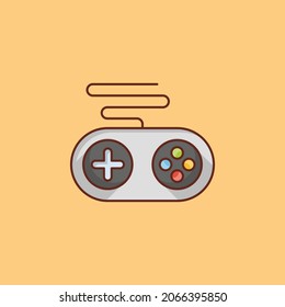 game Vector illustration on a transparent background. Premium quality symbols.Vector line flat color icon for concept and graphic design.