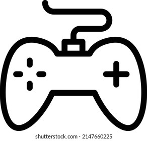 ilustración del vector de juego en un fondo transparente. Símbolos de calidad premium. Icono vectorial de trazo para el concepto y diseño gráfico.