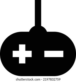 ilustración vectorial de juego en un fondo transparente.Símbolos de calidad premium.Icono vectorial glifos para concepto y diseño gráfico.