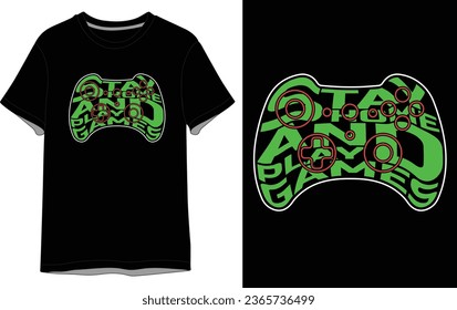 Game  vector t shirt design