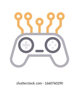 Dünnliniensymbol der Vektorillustration 
