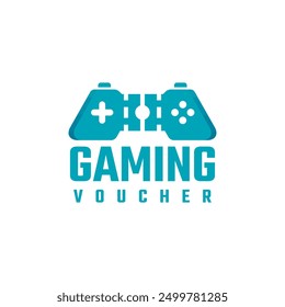 game voucher logo vector suitable for game store logo