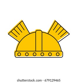 game warrior helmet icon