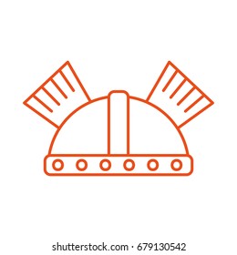 game warrior helmet icon