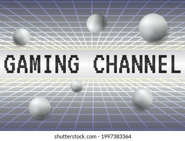 Game zone game icon background vector 