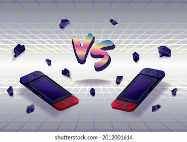 Game zone game icon background vector 